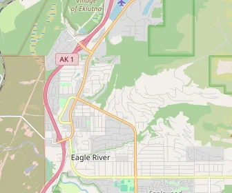 Area schools map